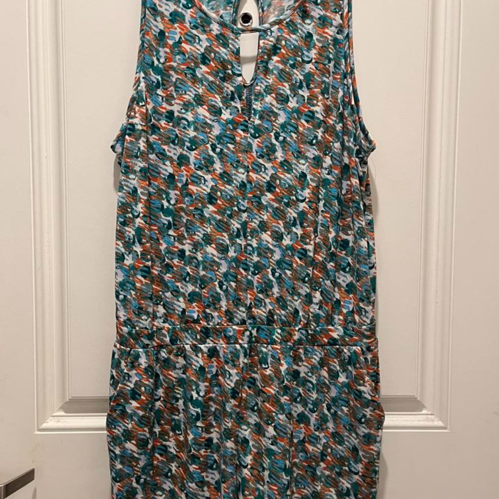 Abstract print romper by BCBG Maxazria Sz Small